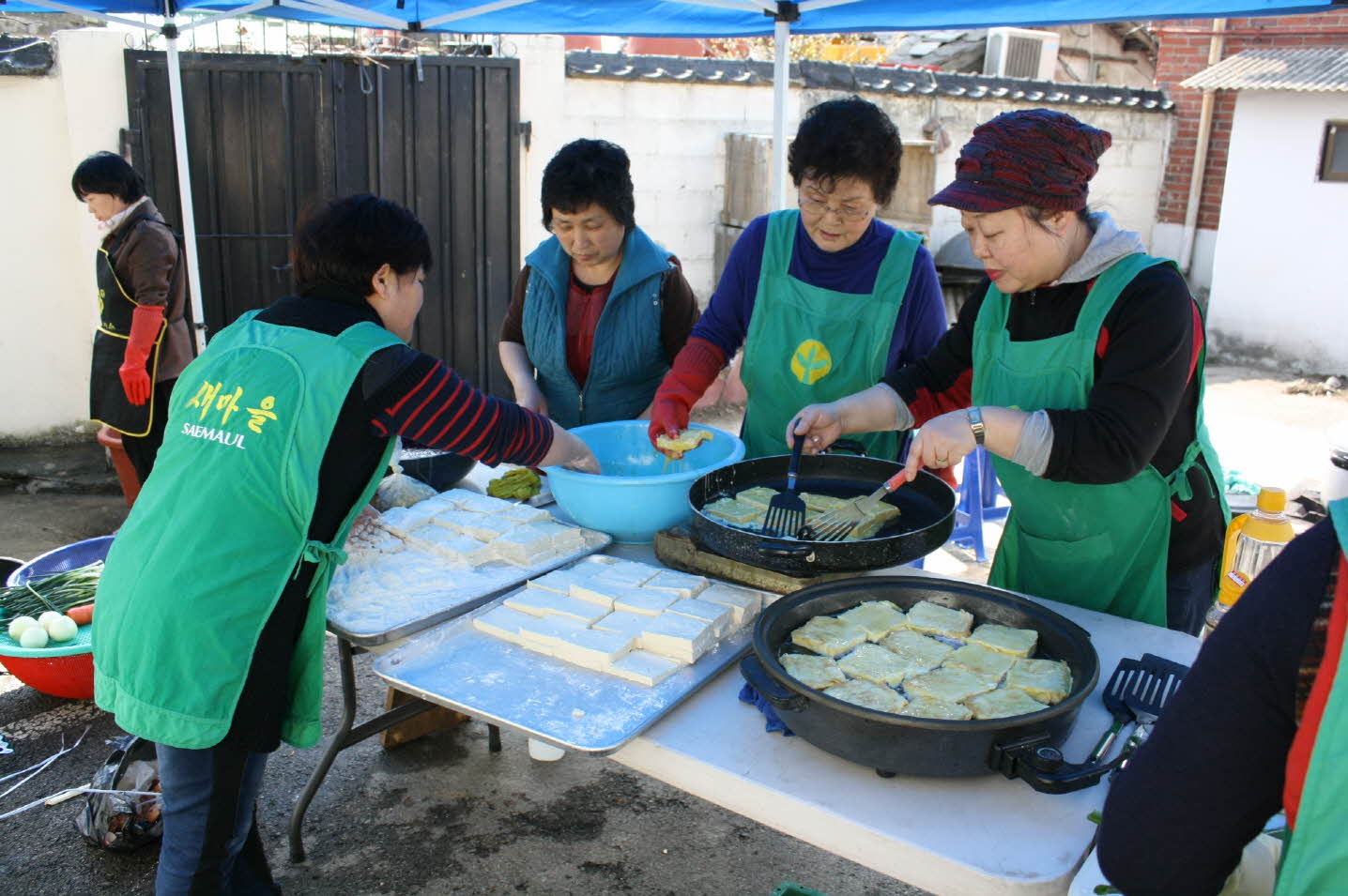 연무동 새마을부녀회&#44; 사랑의 반찬 나눠요